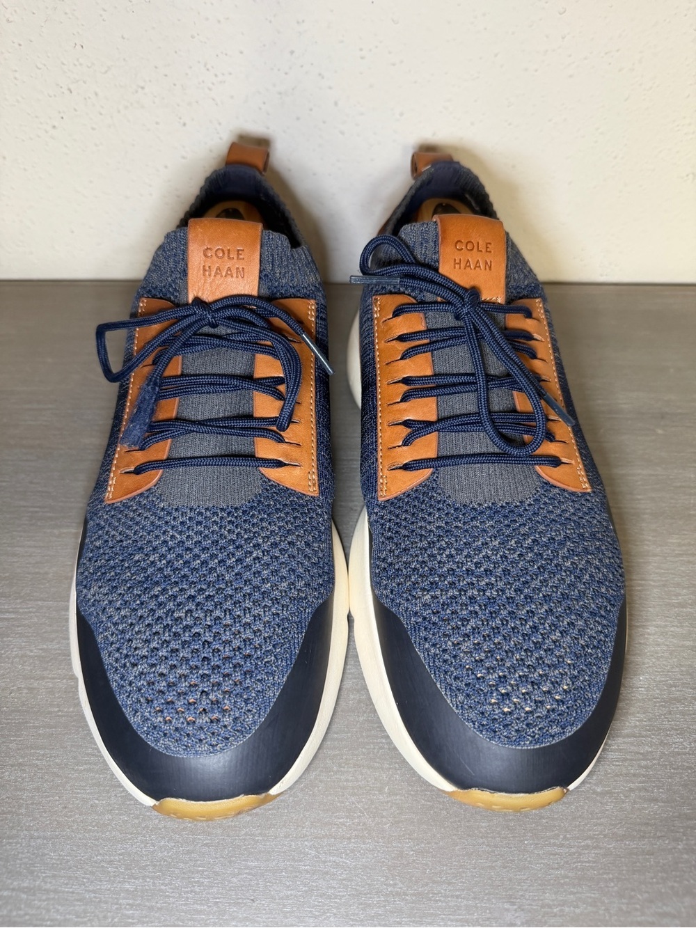 Cole Haan Mens Crosscourt Stitchlite Navy Zerogrand Sneaker C29385 Sz 10.5M - Picture 5 of 11